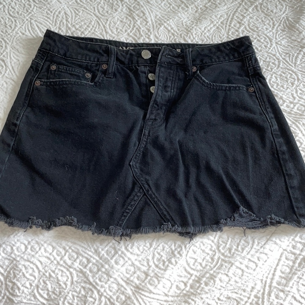 Black Mini American Eagle Skirt